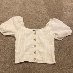 Puff sleeve top